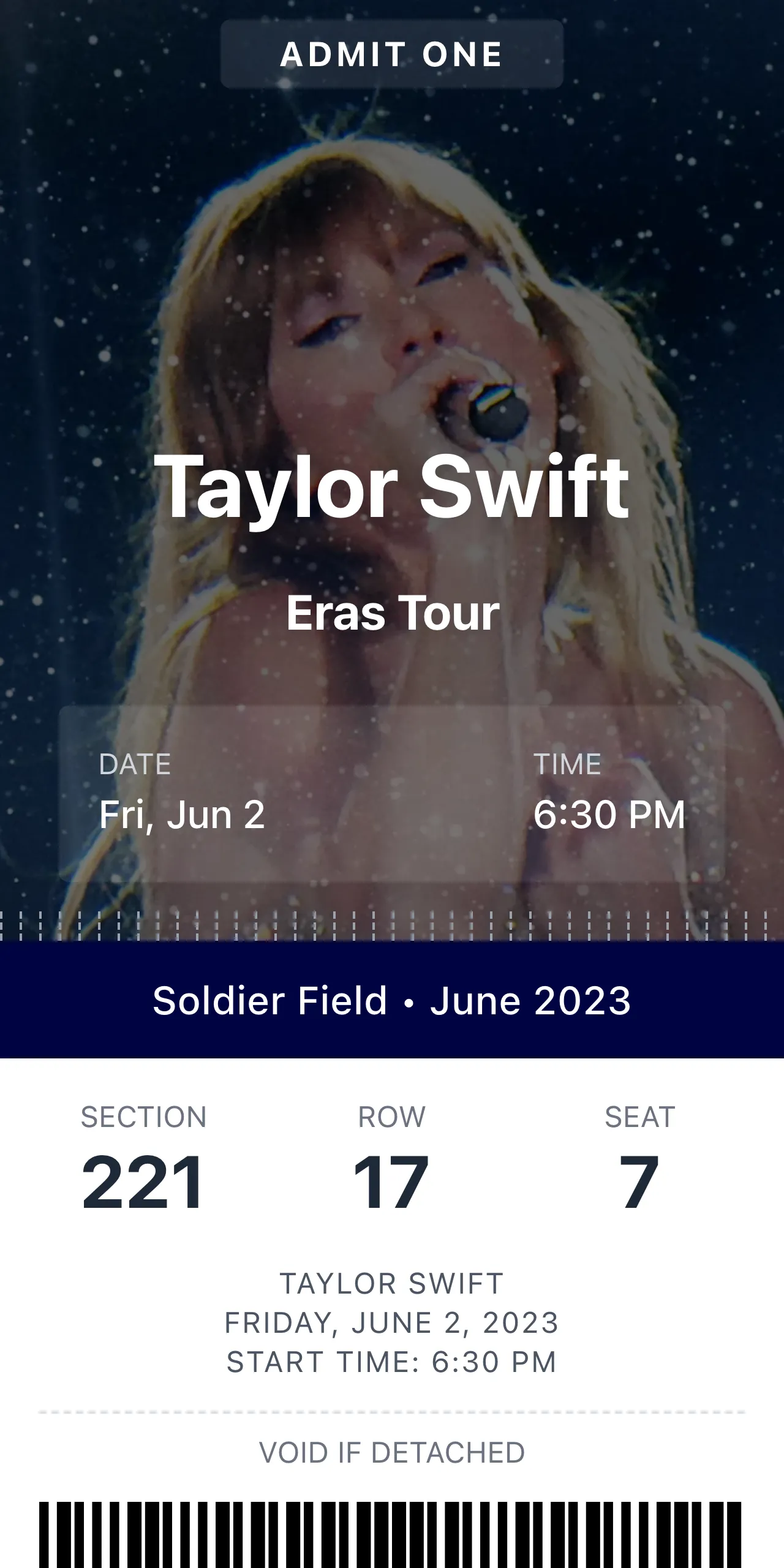 Ticket Preview